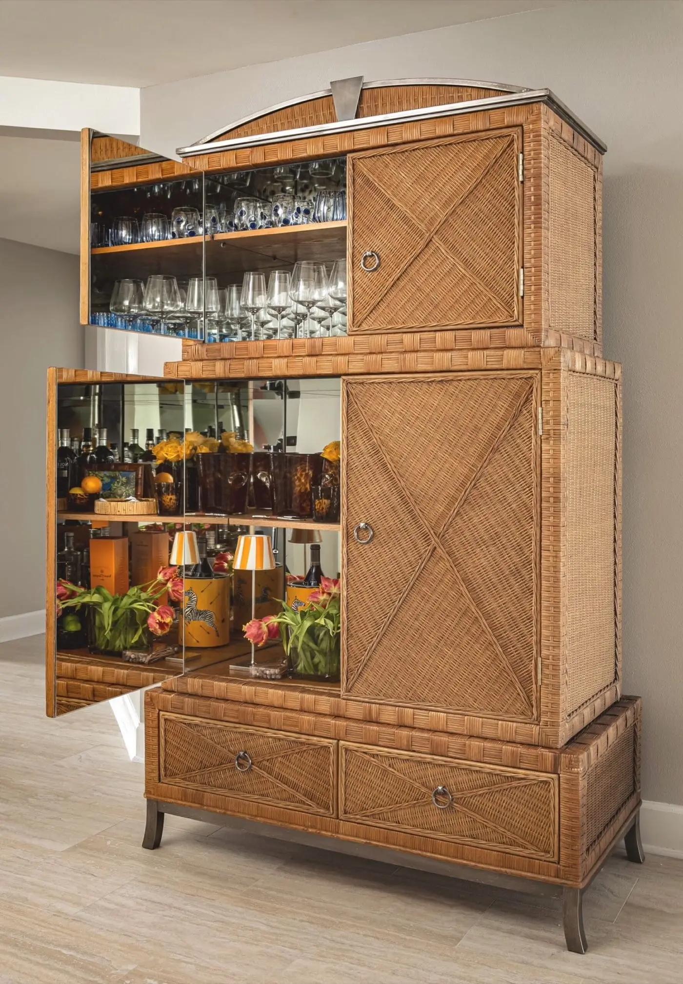 Layered interior composition from Phase 4 Design Group
