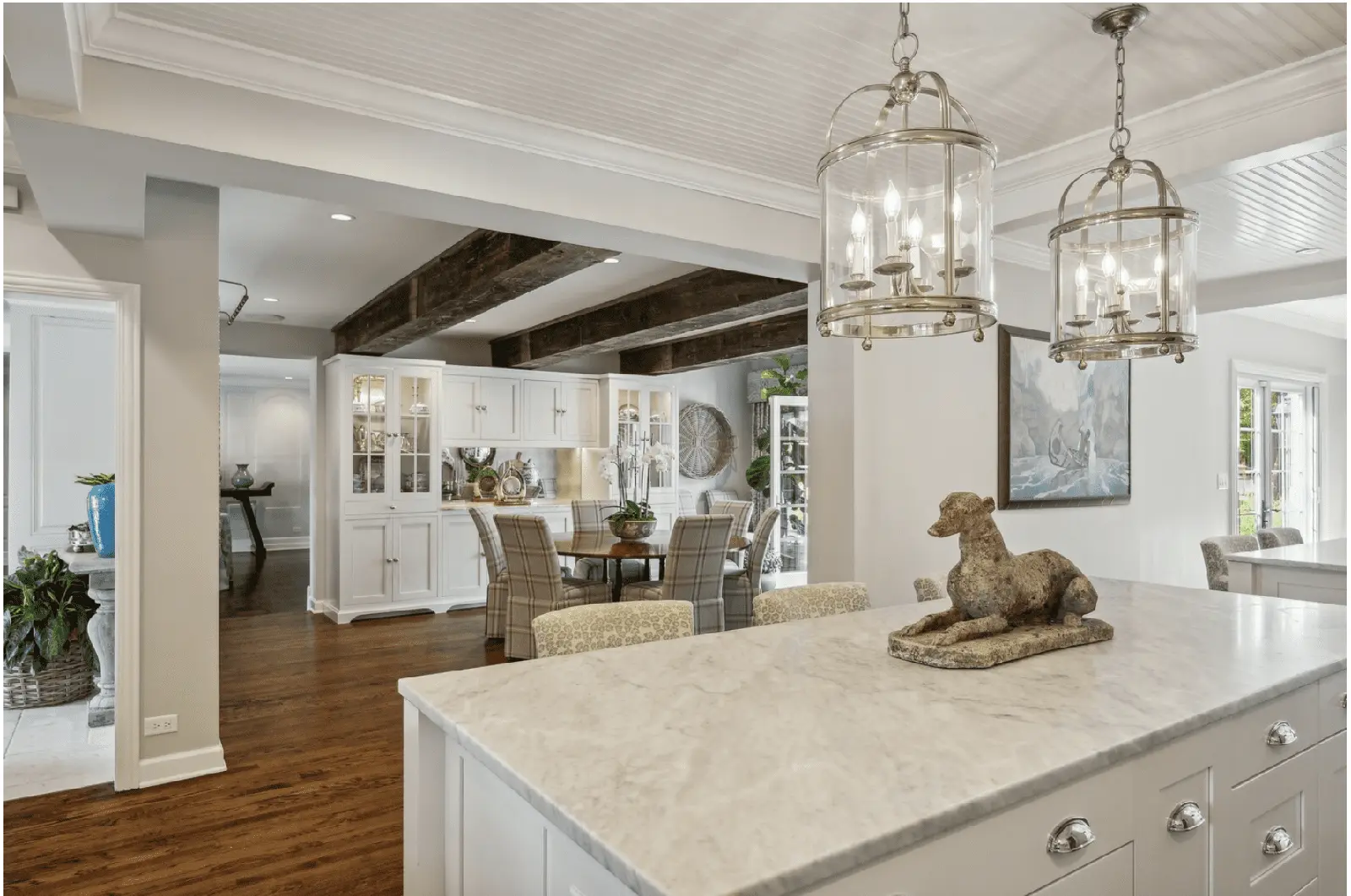 Interior detail from Phase 4 Design Group vacation home work